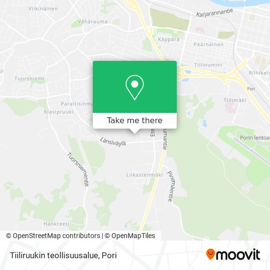 Tiiliruukin teollisuusalue map