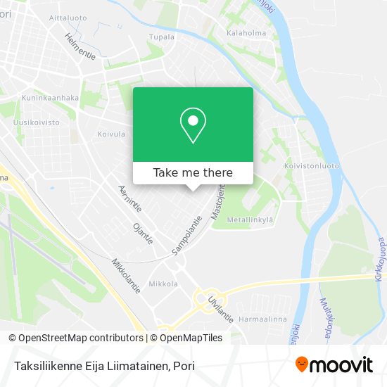 Taksiliikenne Eija Liimatainen map