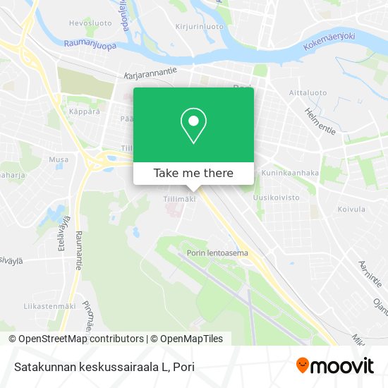 Satakunnan keskussairaala L map