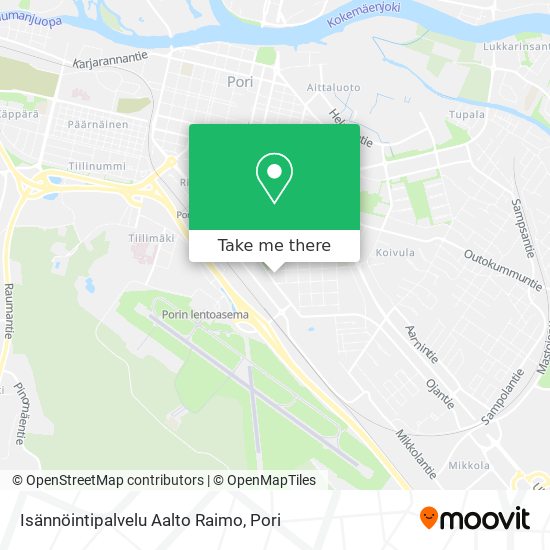 Isännöintipalvelu Aalto Raimo map