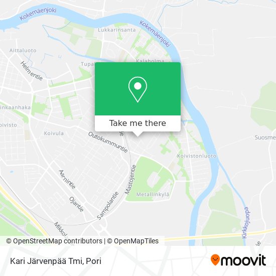 Kari Järvenpää Tmi map