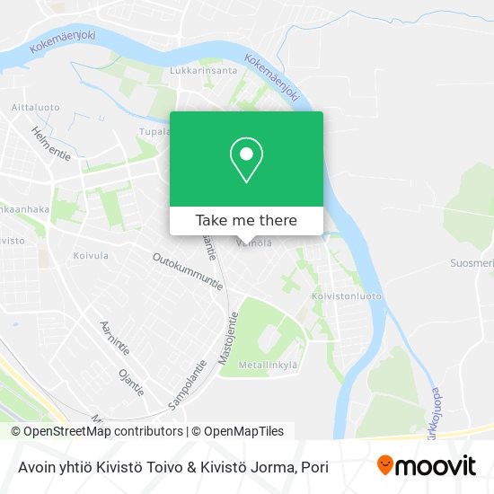 Avoin yhtiö Kivistö Toivo & Kivistö Jorma map