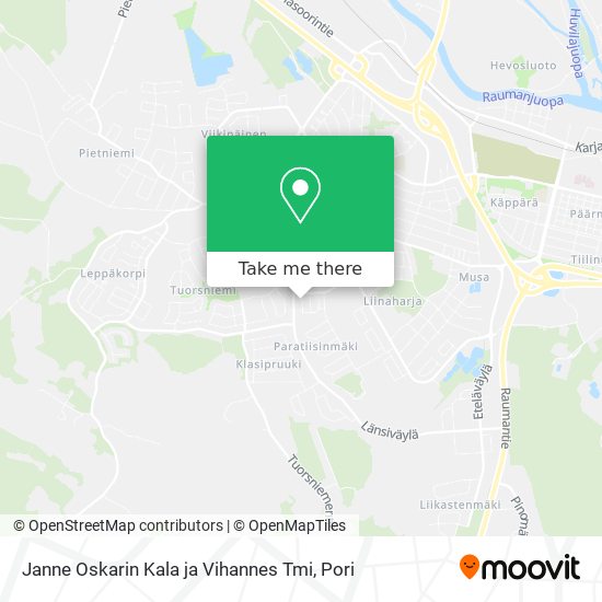 Janne Oskarin Kala ja Vihannes Tmi map
