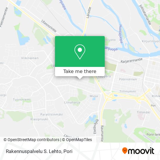 Rakennuspalvelu S. Lehto map