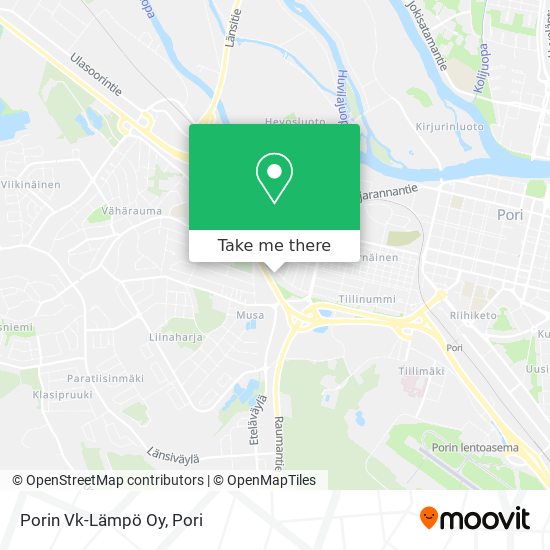 Porin Vk-Lämpö Oy map