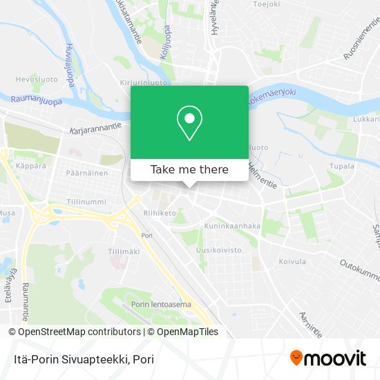 Itä-Porin Sivuapteekki map