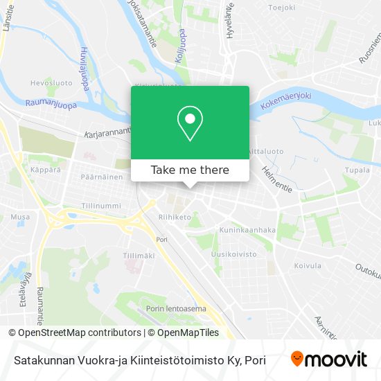 Satakunnan Vuokra-ja Kiinteistötoimisto Ky map