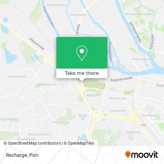 Recharge map