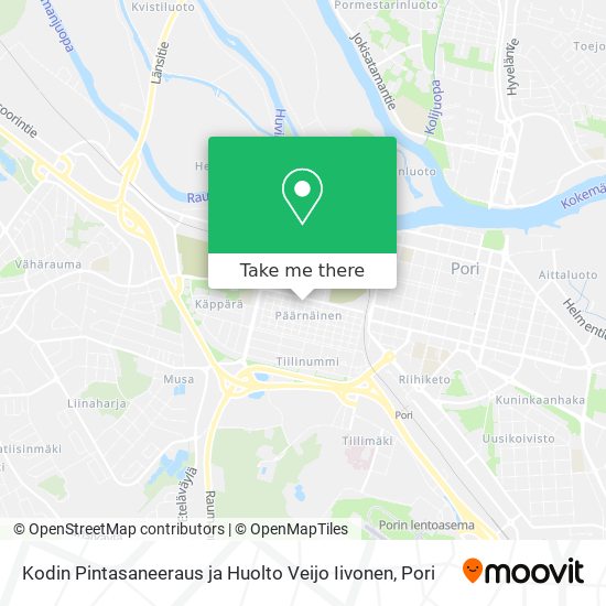Kodin Pintasaneeraus ja Huolto Veijo Iivonen map