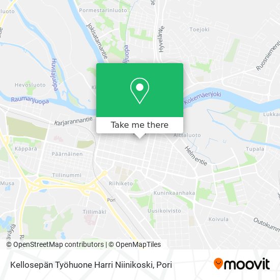 Kellosepän Työhuone Harri Niinikoski map