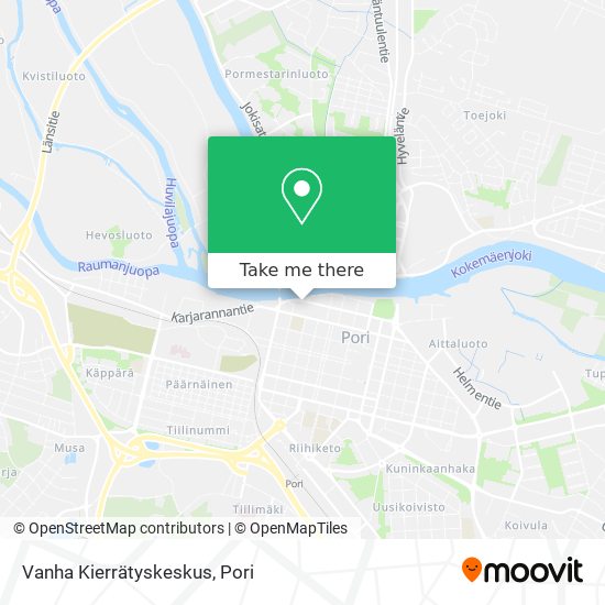 Vanha Kierrätyskeskus map