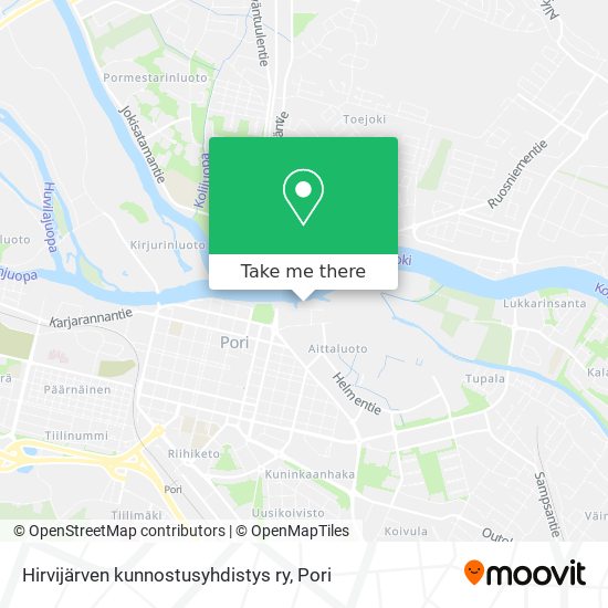 Hirvijärven kunnostusyhdistys ry map
