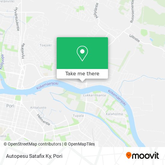 Autopesu Satafix Ky map