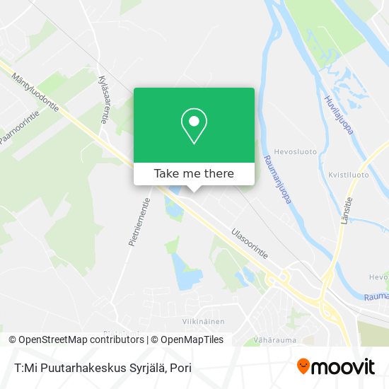 T:Mi Puutarhakeskus Syrjälä map