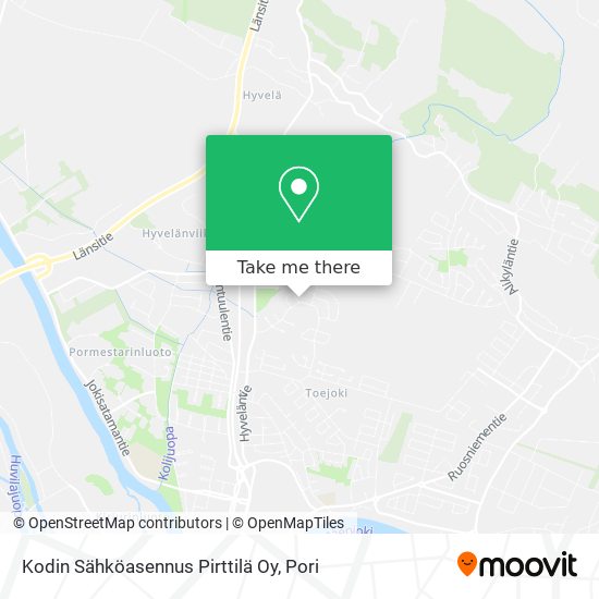 Kodin Sähköasennus Pirttilä Oy map