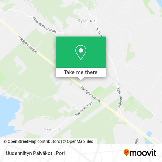 Uudenniityn Päiväkoti map