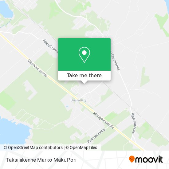 Taksiliikenne Marko Mäki map