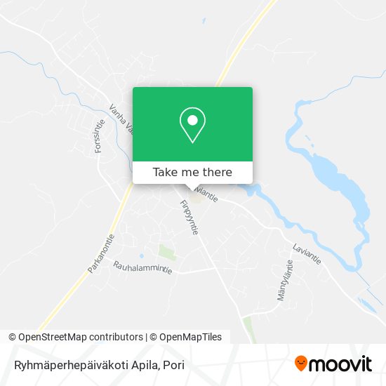 Ryhmäperhepäiväkoti Apila map