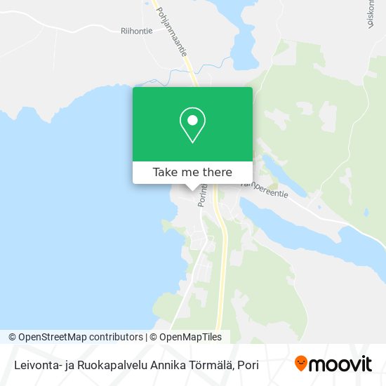 Leivonta- ja Ruokapalvelu Annika Törmälä map
