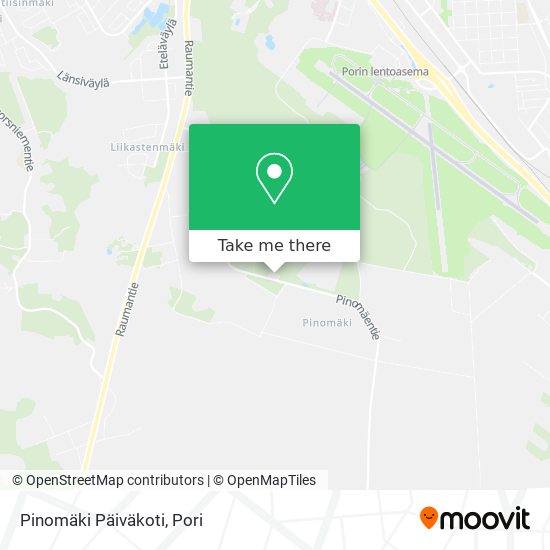 Pinomäki Päiväkoti map