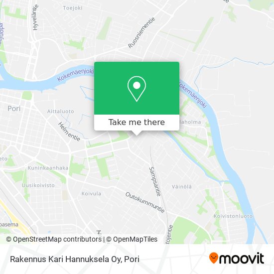 Rakennus Kari Hannuksela Oy map