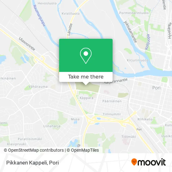 Pikkanen Kappeli map