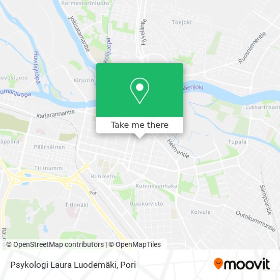Psykologi Laura Luodemäki map