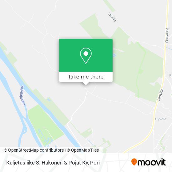 Kuljetusliike S. Hakonen & Pojat Ky map
