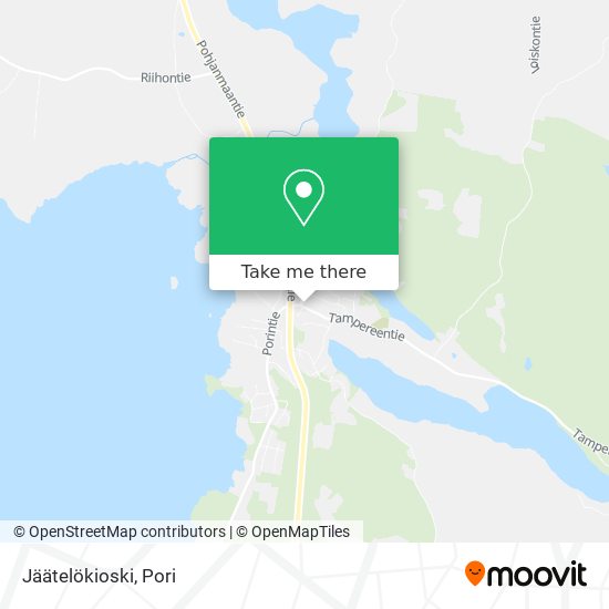 Jäätelökioski map