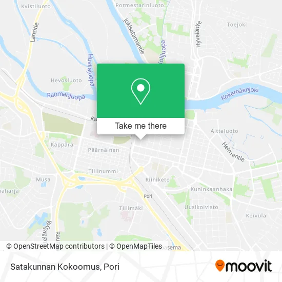 Satakunnan Kokoomus map