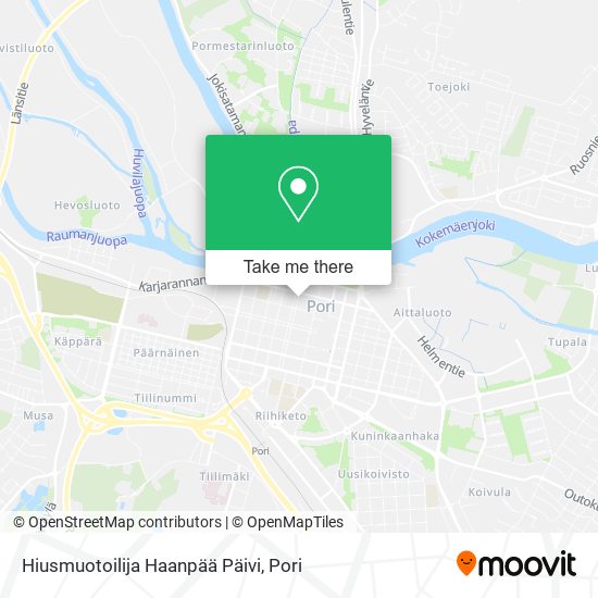 Hiusmuotoilija Haanpää Päivi map