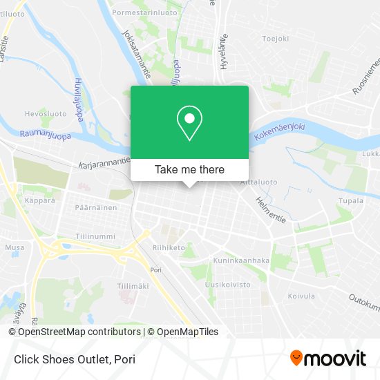 Click Shoes Outlet map