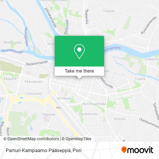 Parturi-Kampaamo Pääseppä map