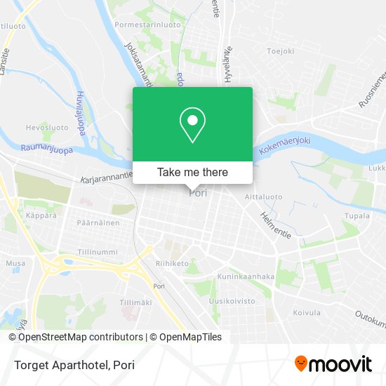 Torget Aparthotel map