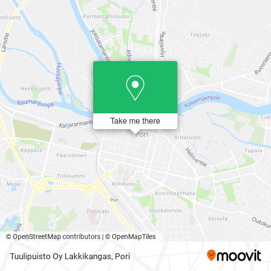 Tuulipuisto Oy Lakkikangas map