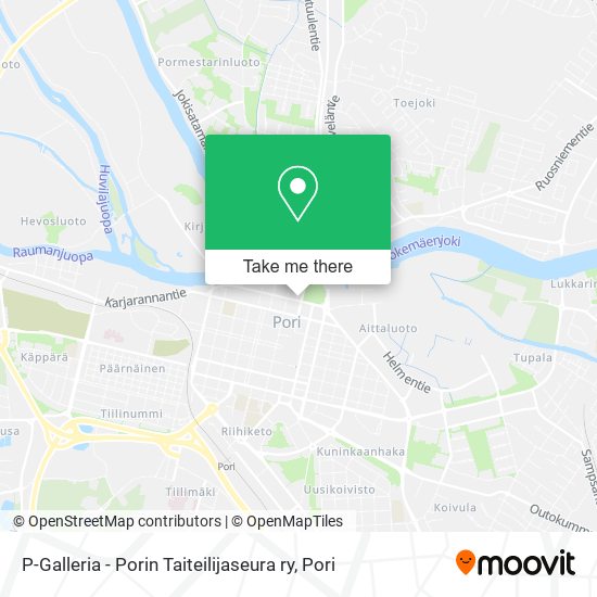 P-Galleria - Porin Taiteilijaseura ry map