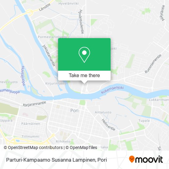 Parturi-Kampaamo Susanna Lampinen map