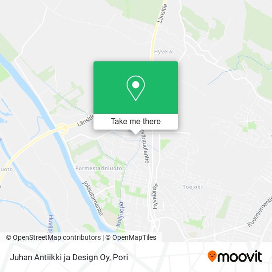 Juhan Antiikki ja Design Oy map