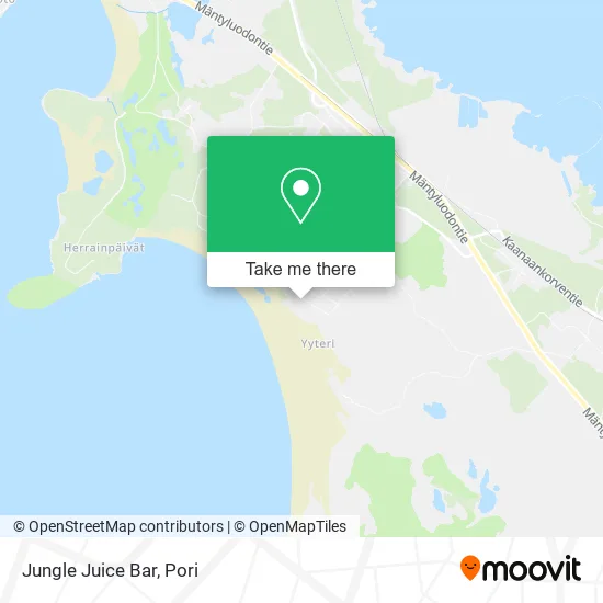 Jungle Juice Bar map