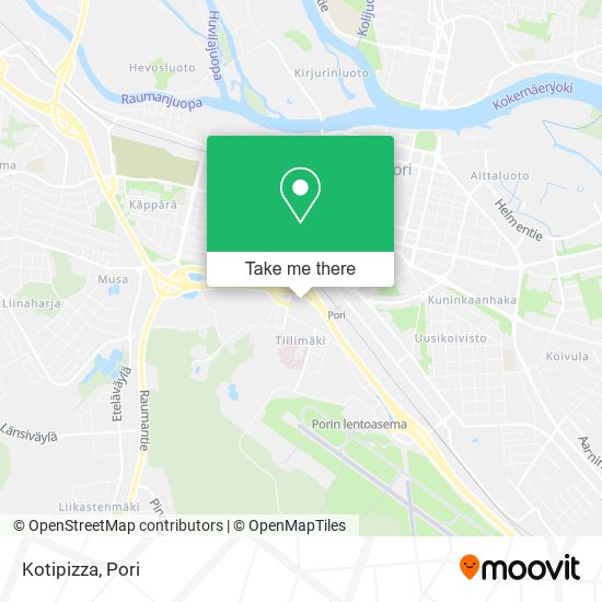 Kotipizza map