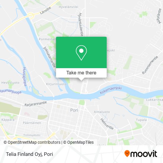 Telia Finland Oyj map