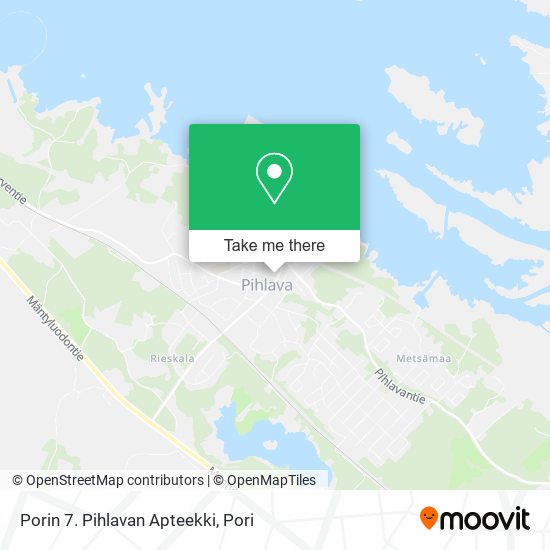 Porin 7. Pihlavan Apteekki map