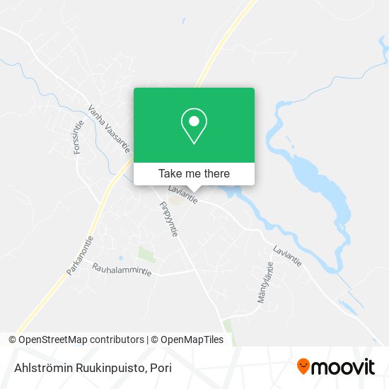 Ahlströmin Ruukinpuisto map