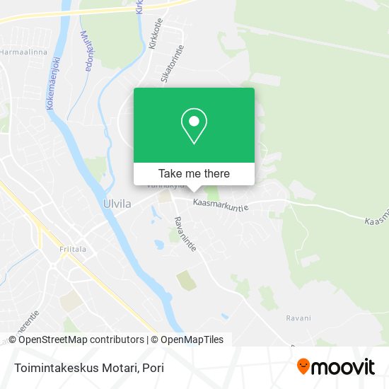 Toimintakeskus Motari map