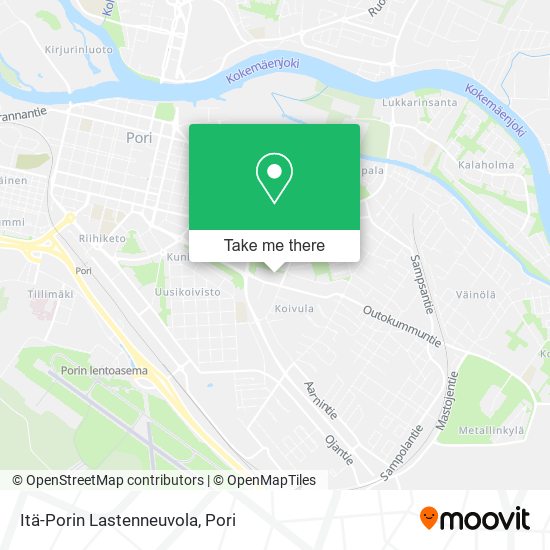 Itä-Porin Lastenneuvola map