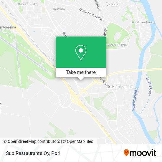 Sub Restaurants Oy map