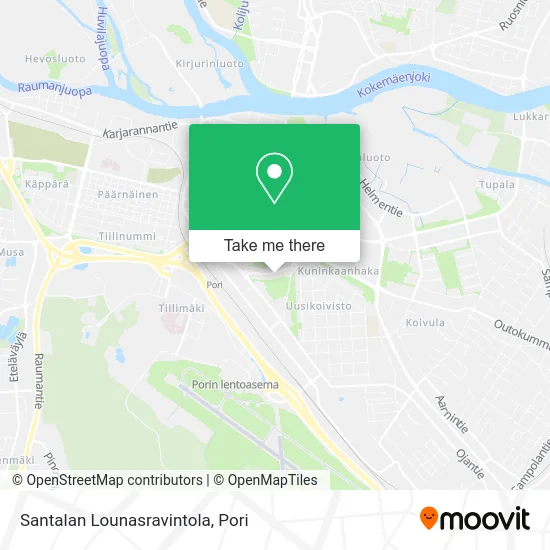 Santalan Lounasravintola map
