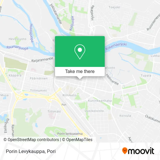 Porin Levykauppa map