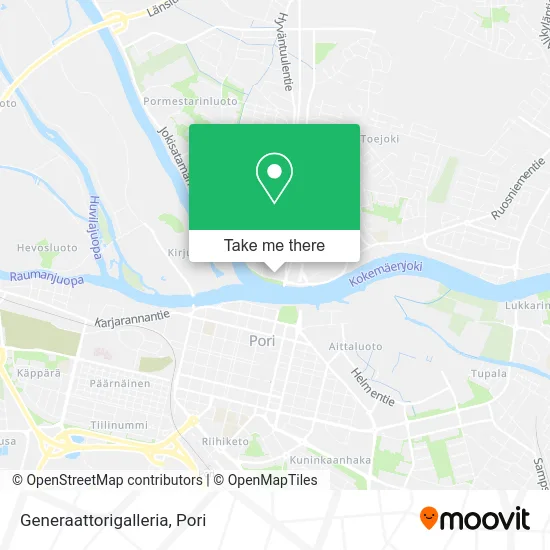 Generaattorigalleria map