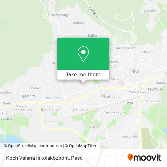 Koch Valéria Iskolaközpont map